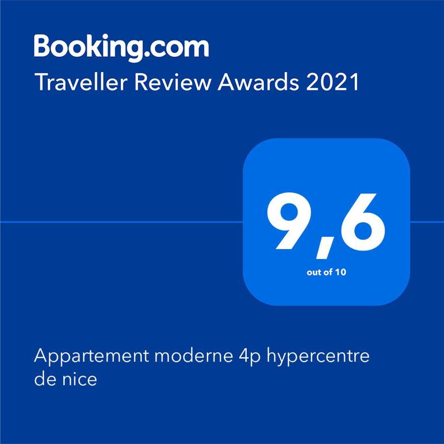 Appartement Moderne 4P Hypercentre De Nice Exteriér fotografie